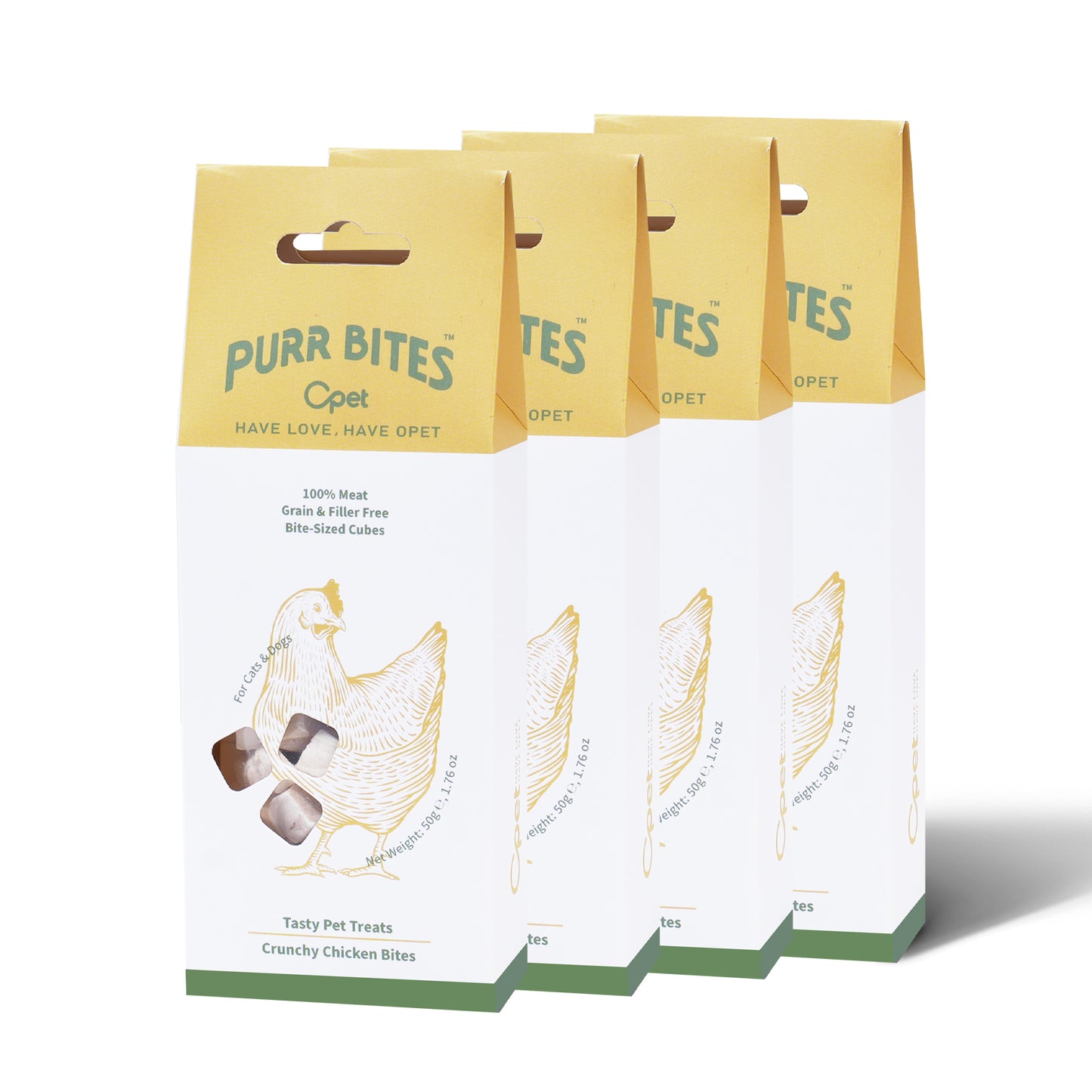 OPET Premio Liofilizado para Gatos (Pollo, 50 g)
