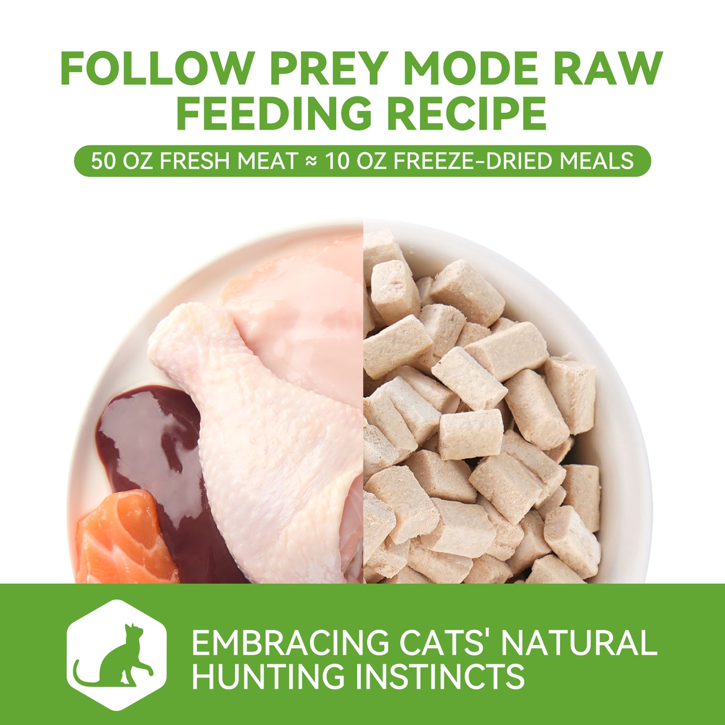 OPET Freeze-dried main pet food, suitable for cats and dogs