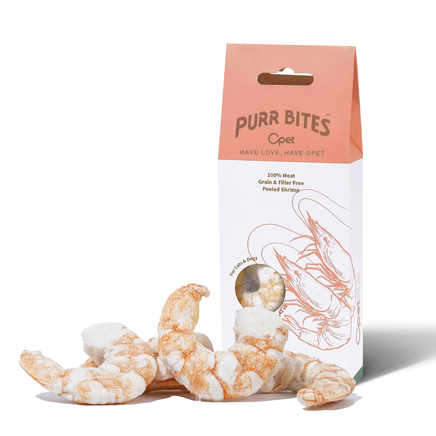 OPET Premio Liofilizado para Gatos (Camarón, 12g)