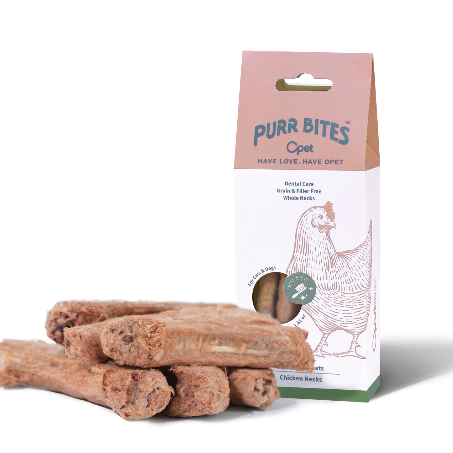 OPET Premio Liofilizado para Gatos (Cuello de pollo, 40g)