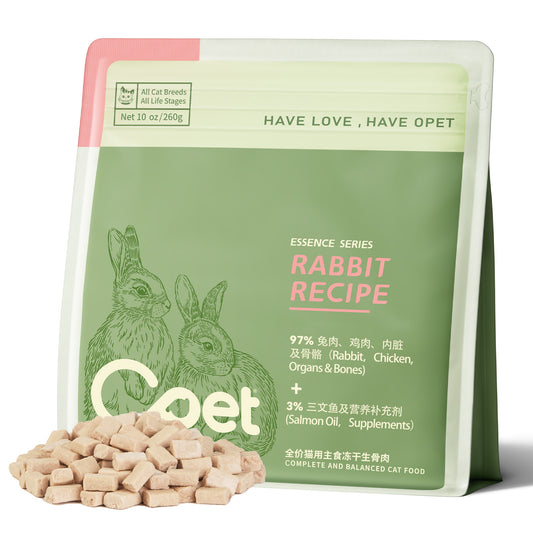 OPET Comidas liofilizadas para gatos (Conejo, 260g)