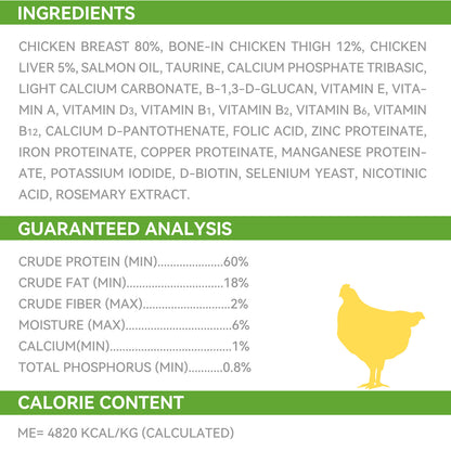 OPET Comidas liofilizadas para gatos (Pollo, 283g)