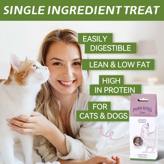 OPET Premio Liofilizado para Gatos (Corazón de pollo, 40g)