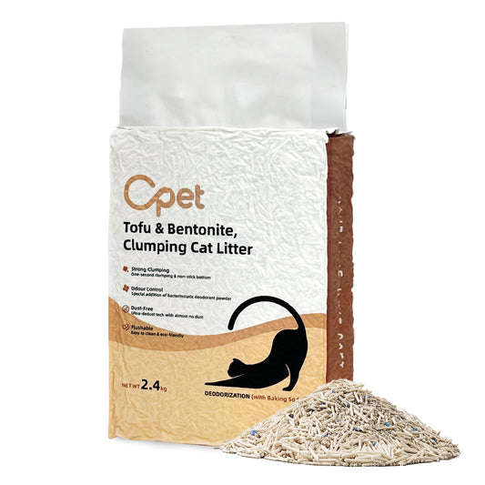 OPET Arena para Gatos Aglomerante de Tofu Mixta 2.4kg*6