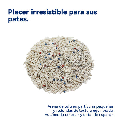 OPET Arena para Gatos Aglomerante de Tofu Mixta 2.4kg*6