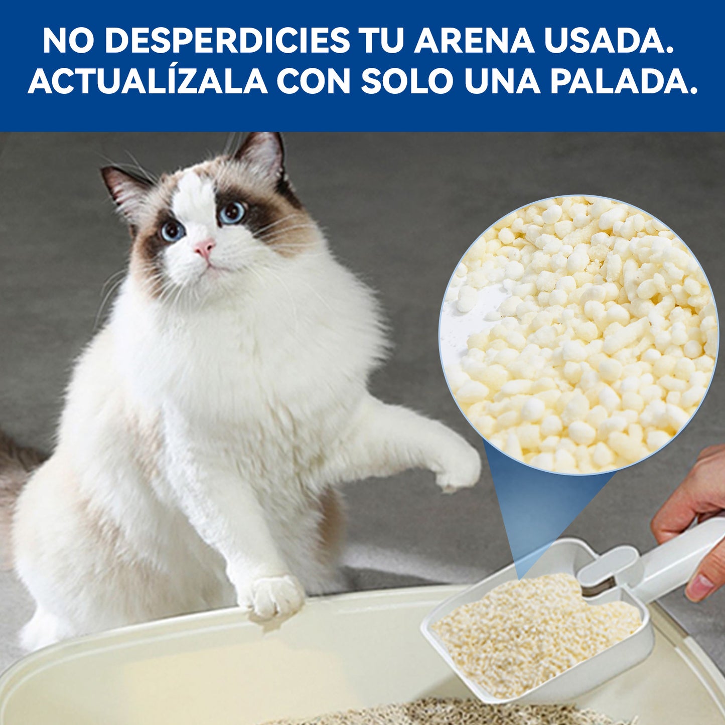 OPET Arena para Gatos de Maíz y Yuca 7,3 kg