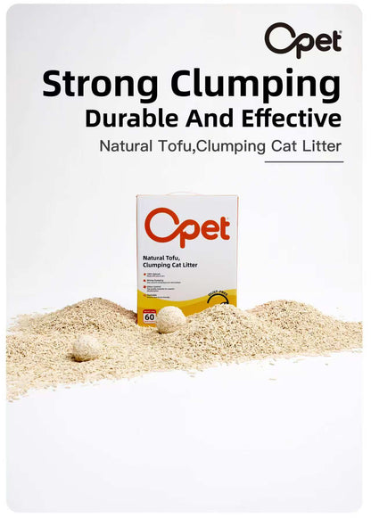 OPET Arena de Tofu para Gatos (2.4kg*2）