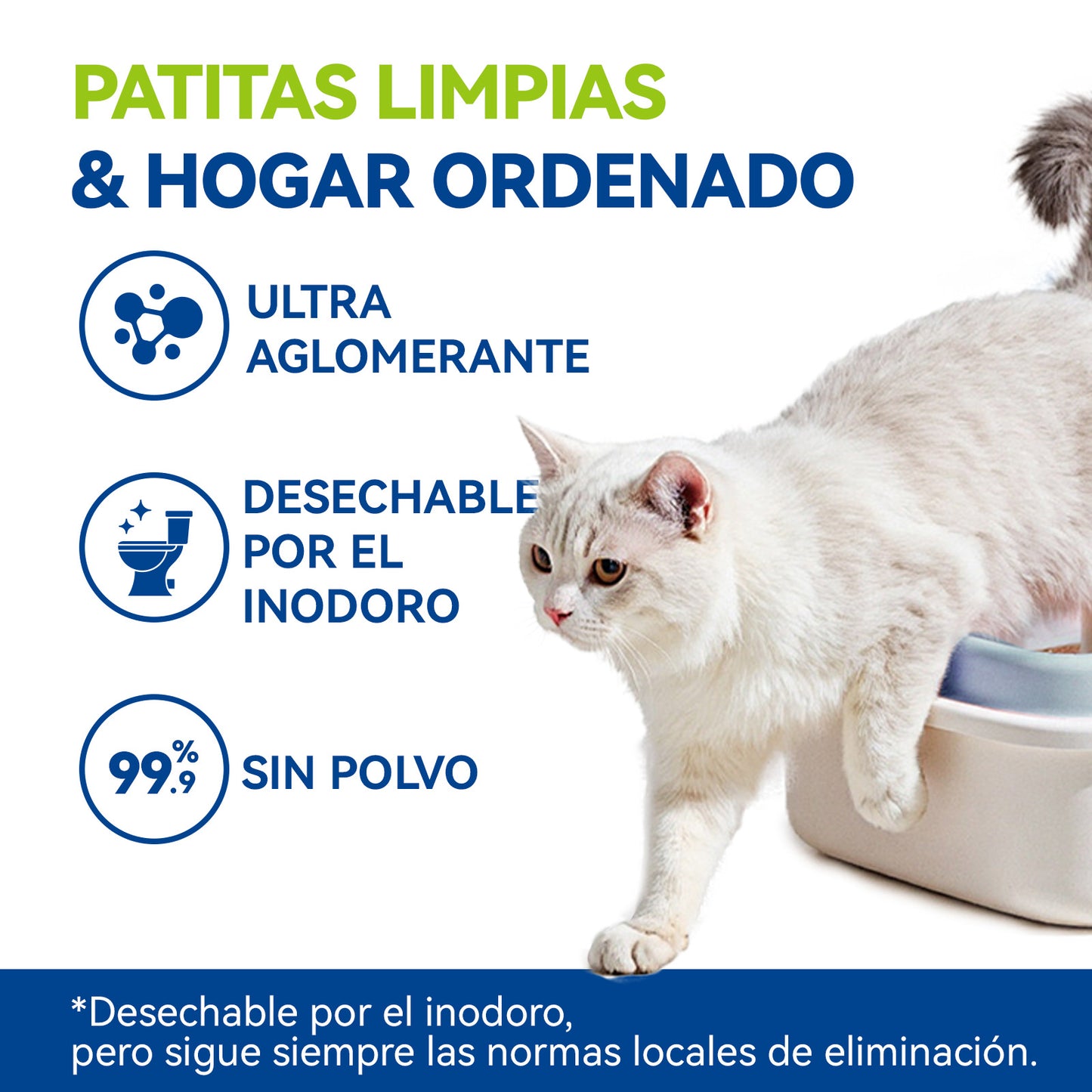 OPET Arena para Gatos de Maíz y Yuca 7,3 kg