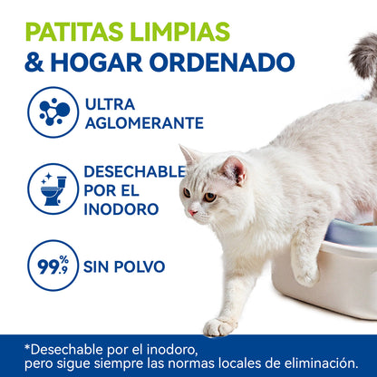 OPET Arena para Gatos de Maíz y Yuca 7,3 kg