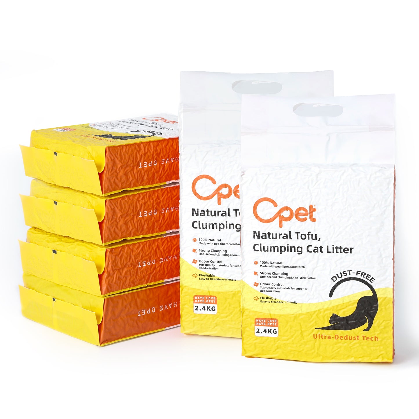 OPET 100% Natural Tofu Cat Litter 2.4kg